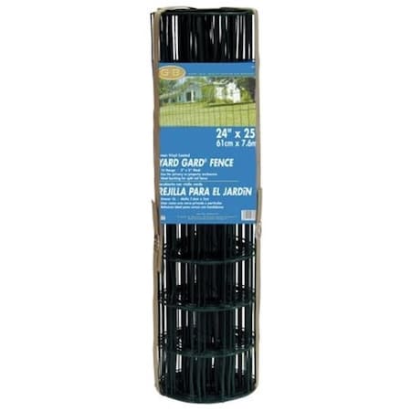 Mat Mat 24in. x 25 Dark Green YardGard PVC Coated Welded Wire  308350B 308350B